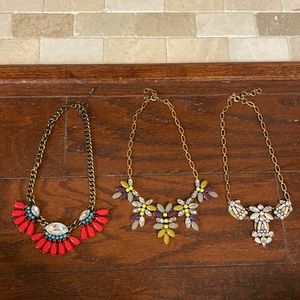 J crew necklace bundle